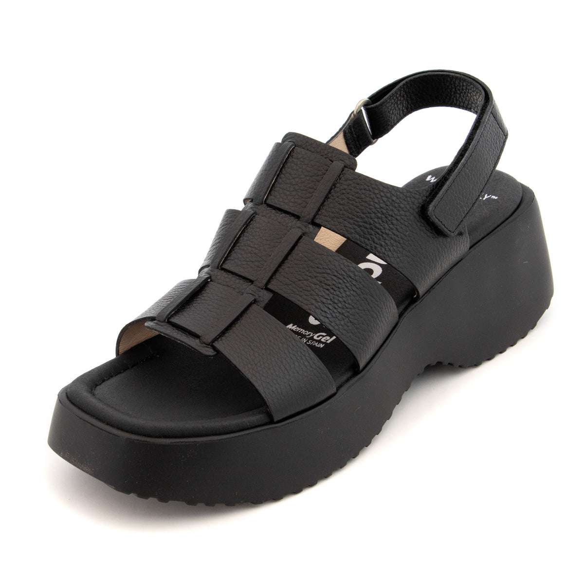 Sandales Wonders Chaussures Femme Sandale WONDERS Femme D9724 Noir