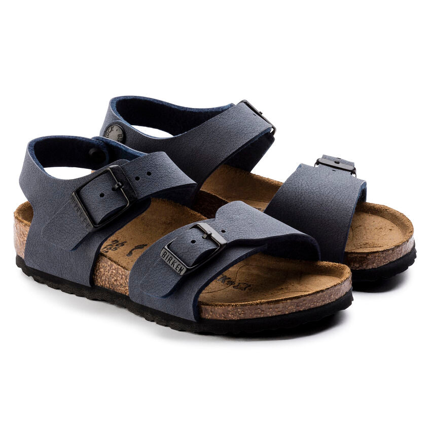 Sandale BIRKENSTOCK Enfant NEW YORK KIDS bleu Chaussures Grassler