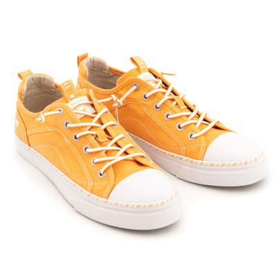 Basket toile MUSTANG Femme 1376-308 orange Chaussures Grassler