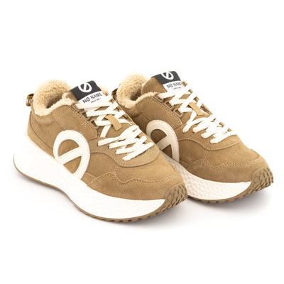 Basket couleur online camel femme