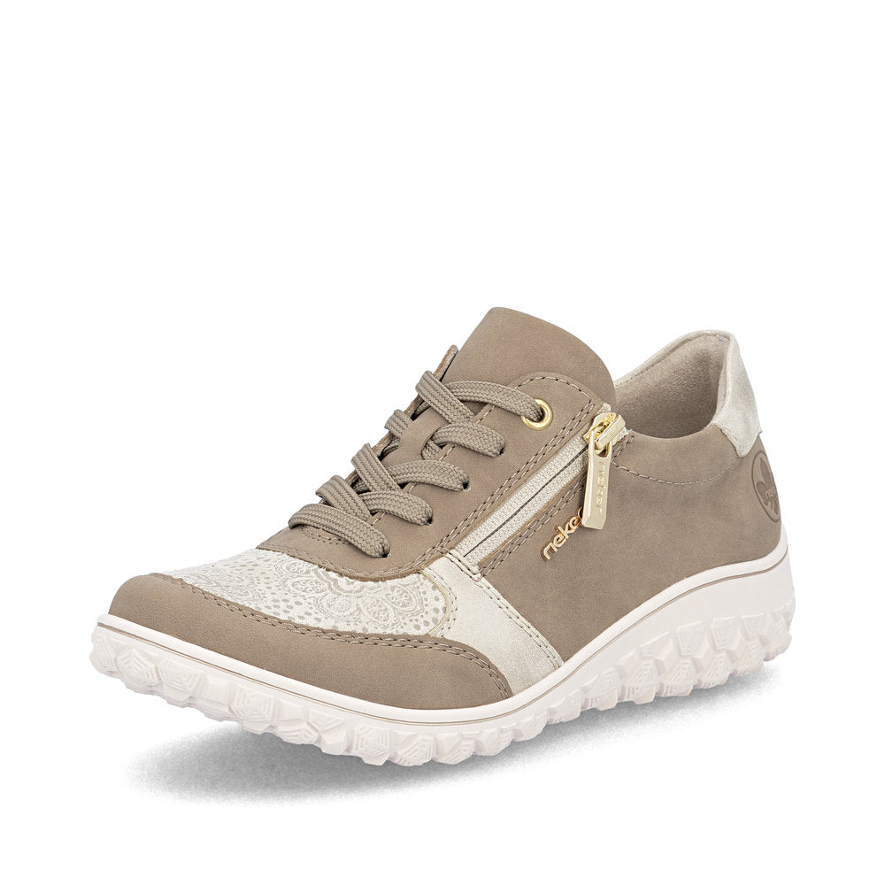 Chaussures Rieker En Cuir Antistress - Pointure 38 - Marron - Style Slip-on - Neuf Sans Boîte