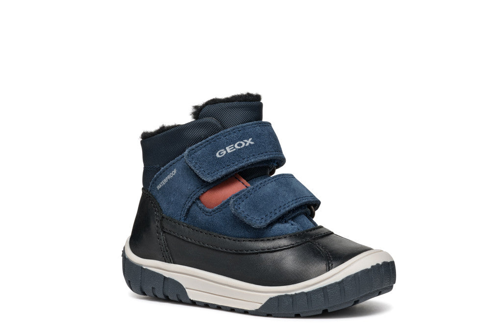 Geox Chaussure Montant Garcon NEW SAVAGE GEOX GARÇON BOTTE MI
