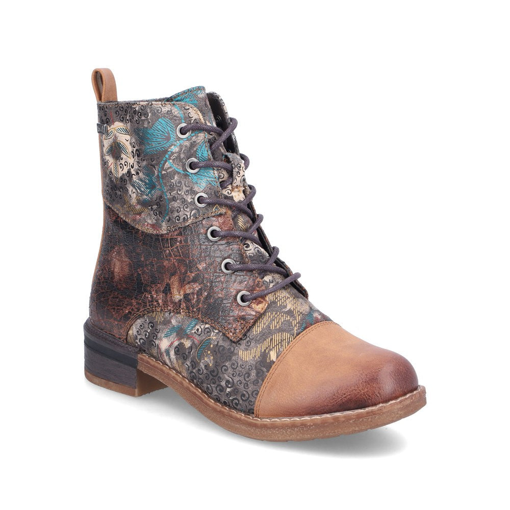 Bottines a lacets RIEKER Femme 94611 marron Chaussures Grassler