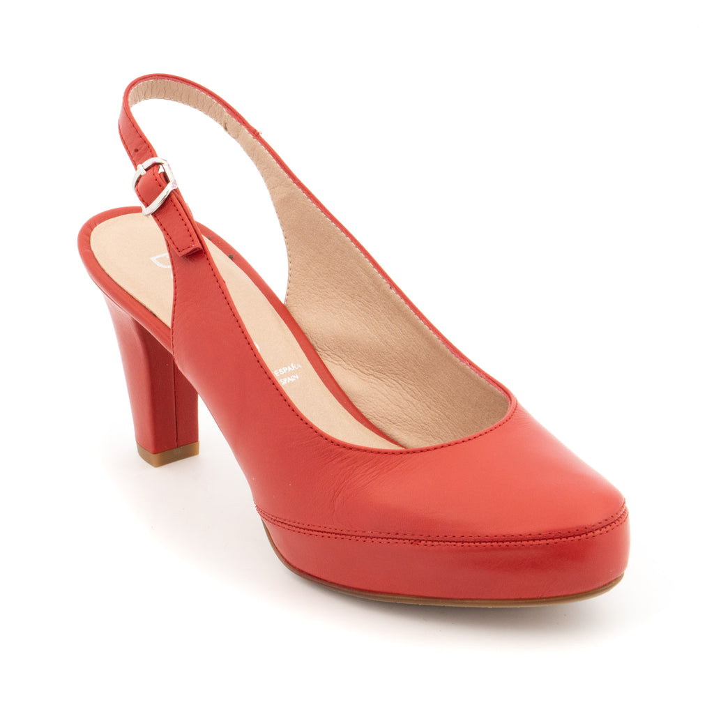 escarpin/trotteur DORKING Femme D5833 rouge