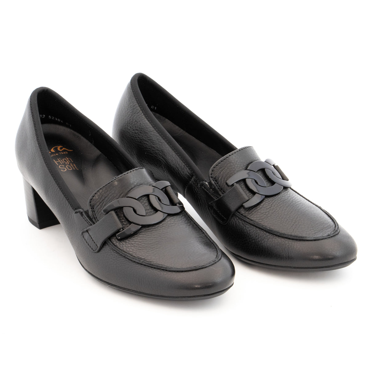 Nouvelle Collection Ara Femme ZÜRICH Mocassin, Schwarz, 37 EU Large Ara Zurich Mocassin Femme En