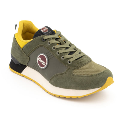 Basket COLMAR Homme kaki Chaussures Grassler