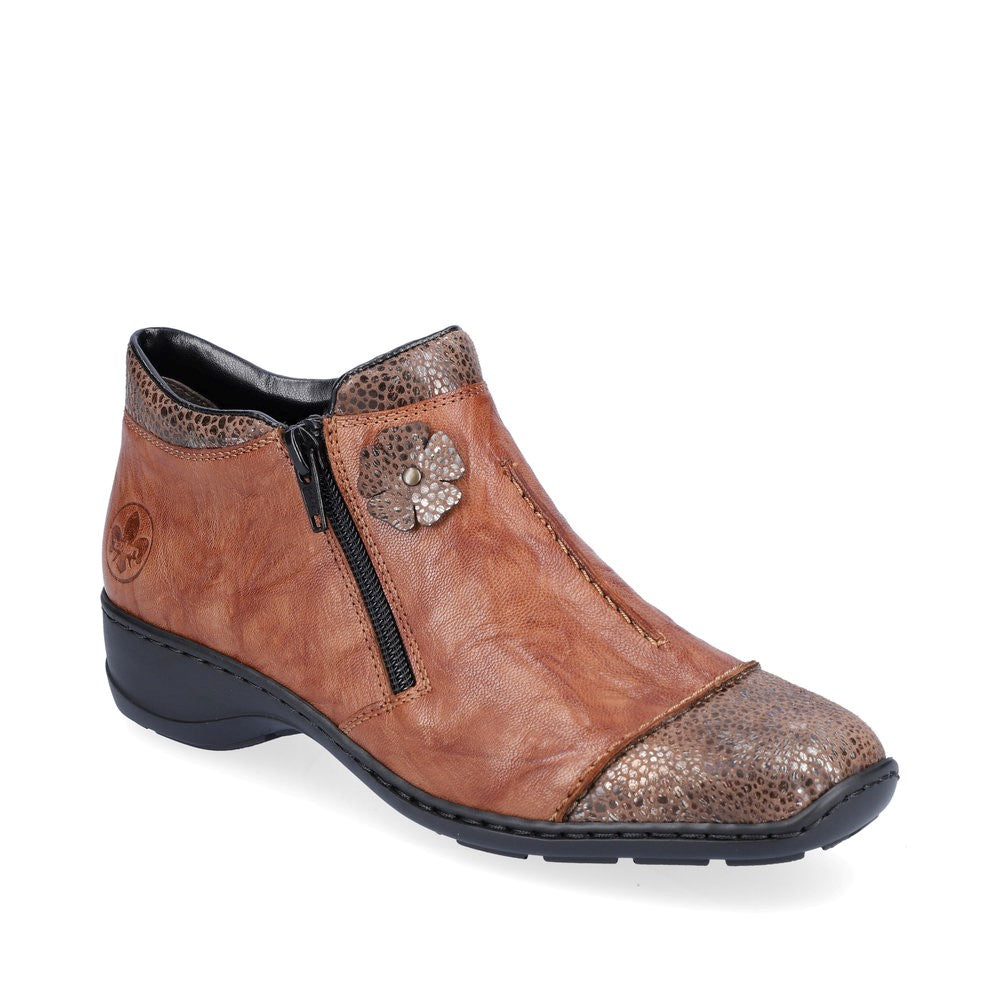 Chaussures Rieker Bottines Femme Rieker Rieker Bottines Rouge