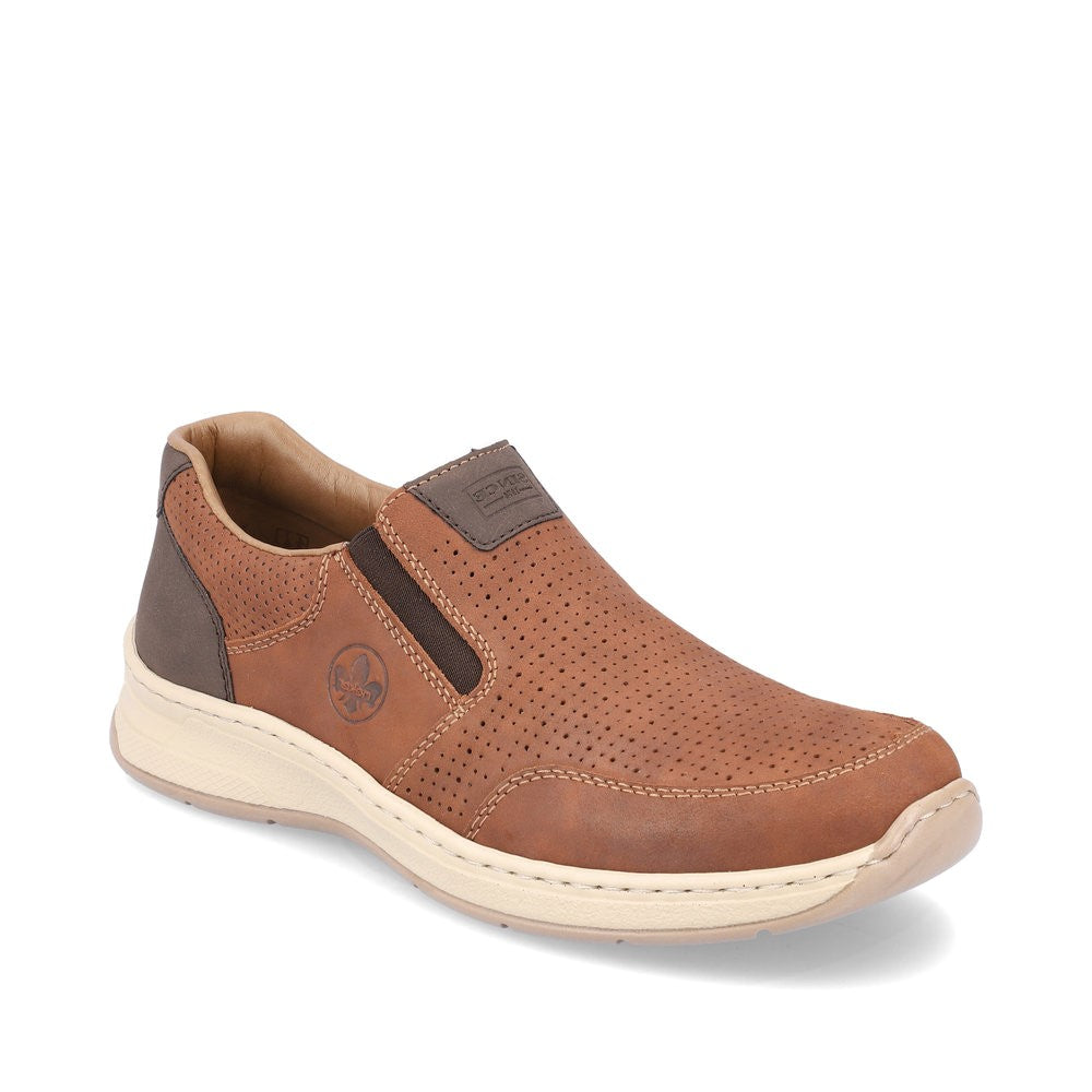 Rieker 25763 Mocassino Uomo | Leggero E Flessibile Per La Primavera/Estate | Antistress