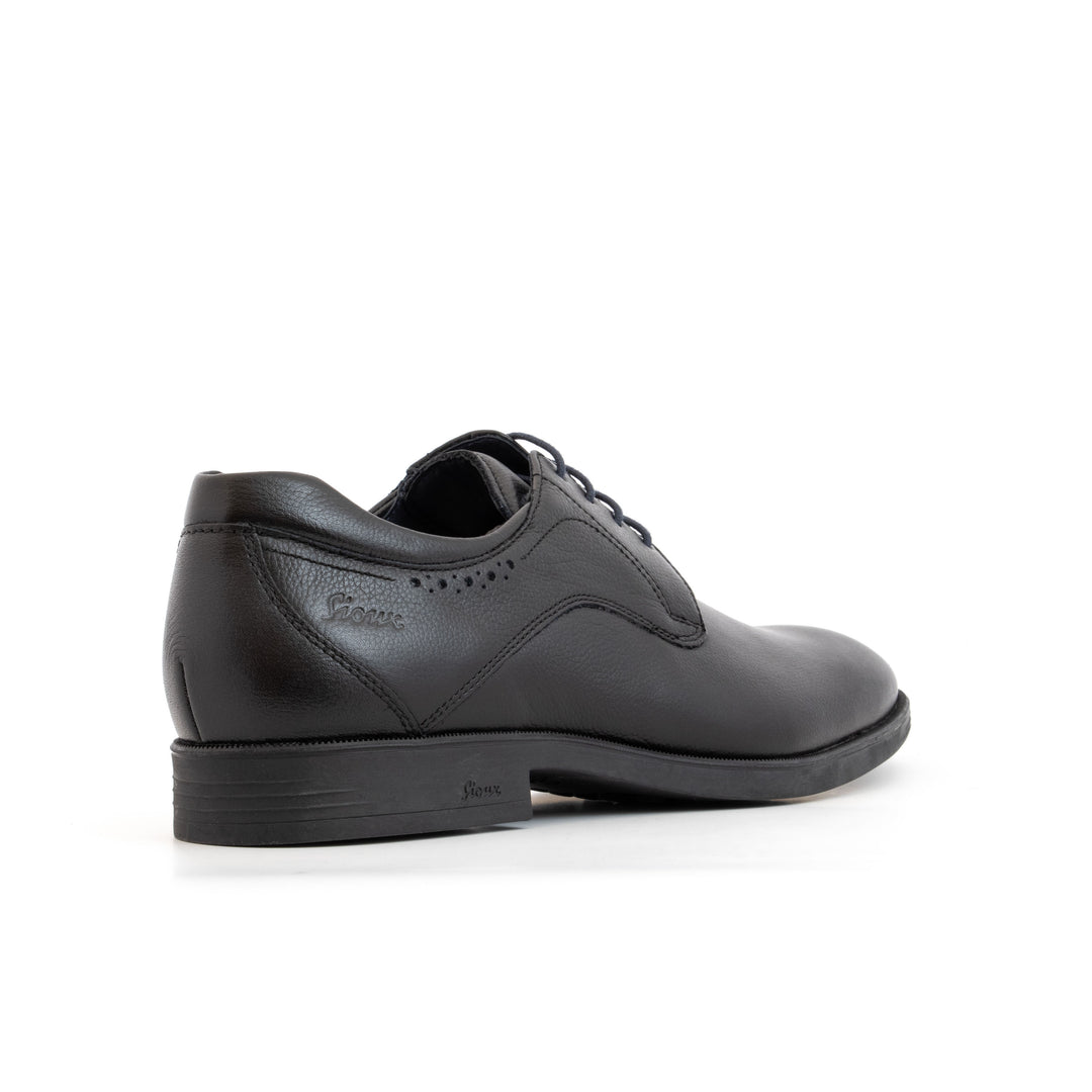 Sioux Men’s Black Forello Shoes Sioux shoes men Forello-XL lace-up shoe black 34340 | www  main image 3