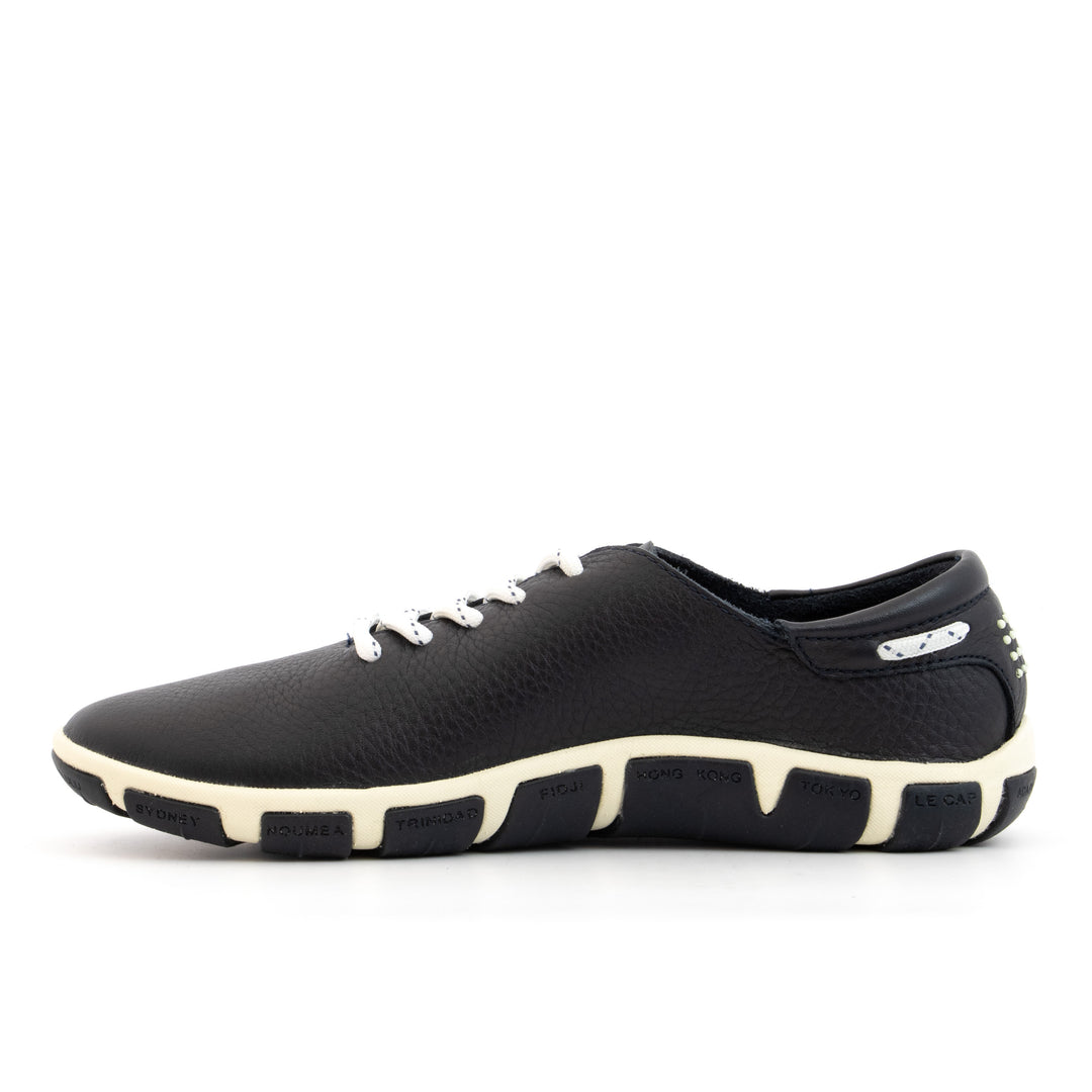 Chaussures TBS Jazaru - Baskets Cuir Homme Talon Plat Bout Rond à Lacets